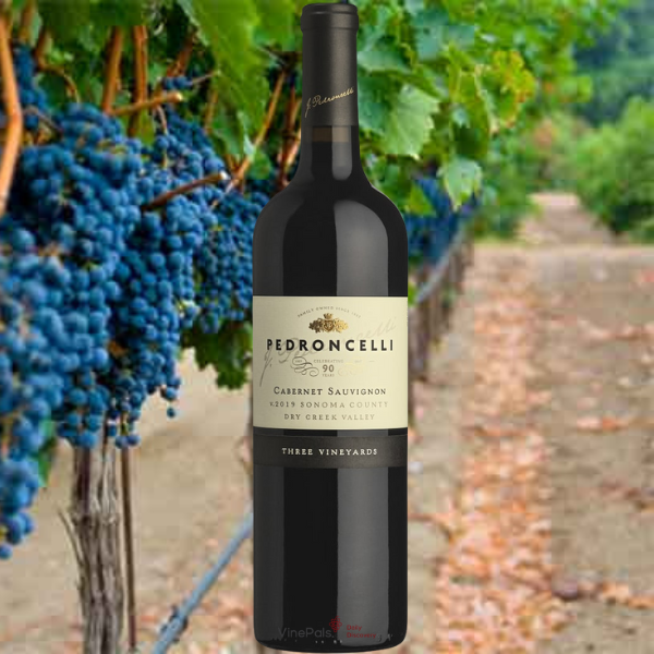 Pedroncelli 'Three Vineyards' Cabernet Sauvignon 2019