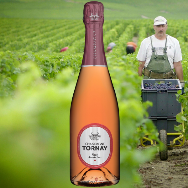 COMING SOON! Pre-Order Rosé Brut Champagne TORNAY