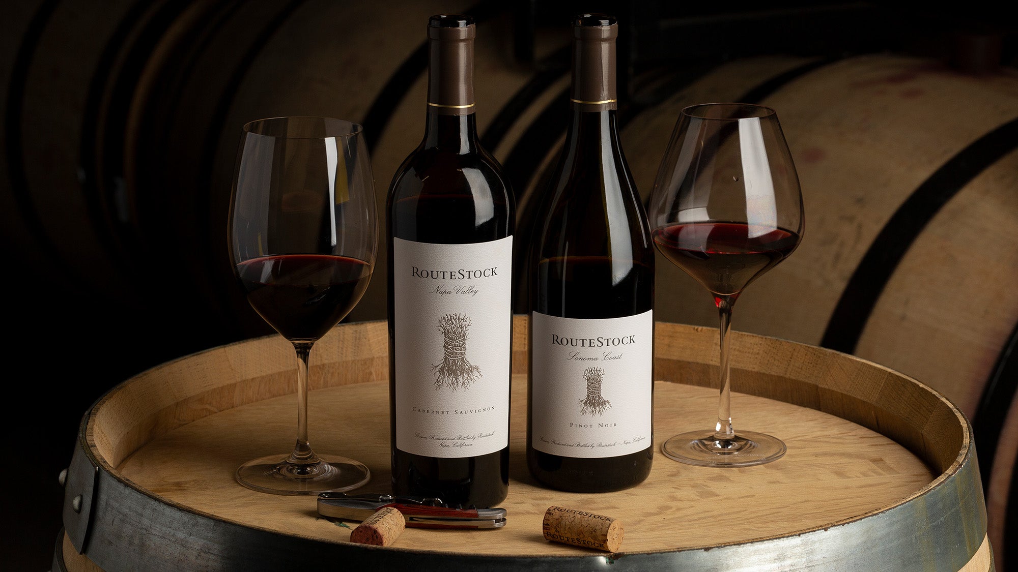 RouteStock Cellars Napa Valley Cabernet Sauvignon 2020